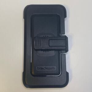Blackweb Rugged IPhone Case with Holster Black